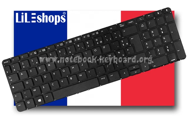 Clavier AZERTY Français Pour ASUS MP-11G36F0-698 – Noir, Neuf, Générique