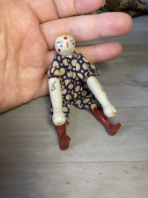 Porte Manteau en Bois Chambre d'Enfant Clown