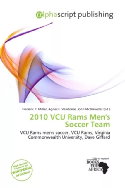 2010 VCU Rams Men's Soccer Team Frederic P. Miller (u. a.) Taschenbuch Englisch