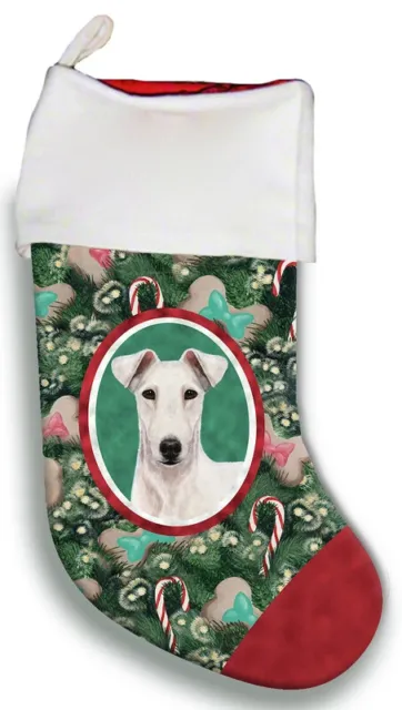 Christmas Stocking - White Smooth Fox Terrier 11427