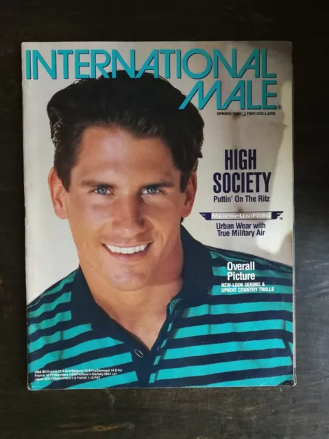 International Male Catalog Spring 1989- Men in Uniform - Men's Interest - 1123