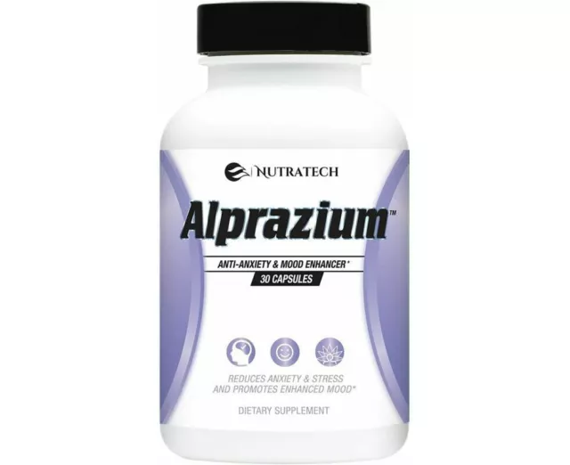 Alprazium - Natural Stress Relief Supplement for Promoting Better Mood, Relax