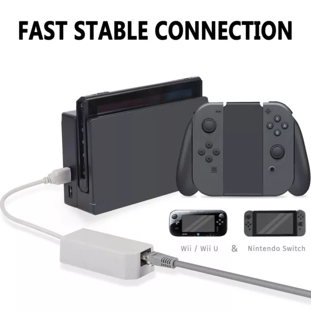 Connectique et chargeur console GENERIQUE Adaptateur Micro USB vers Type C  pour Nintendo Switch Convertisseur Blanc