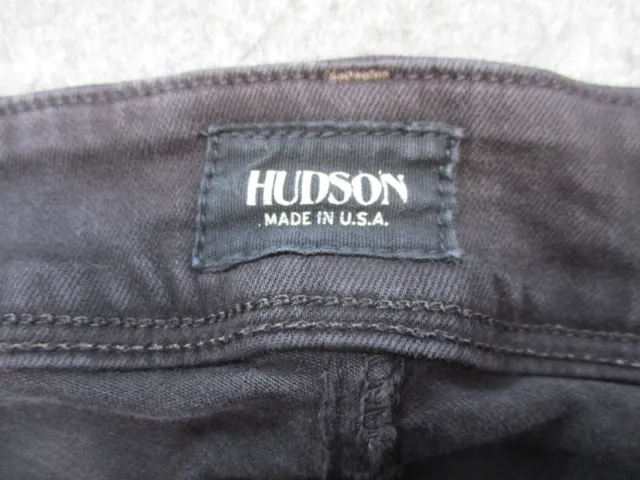 Hudson Jeans Womens 29 Black Denim Beth Baby Boot Cut Stretch 29x34 3