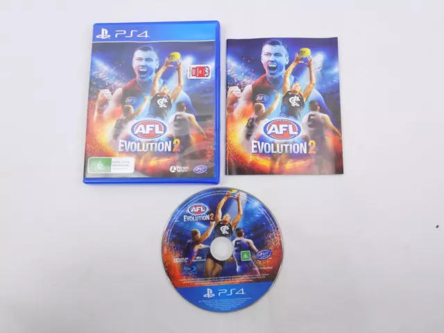 Mint Disc Playstation 4 PS4 AFL Evolution 2 II -  Free Postage