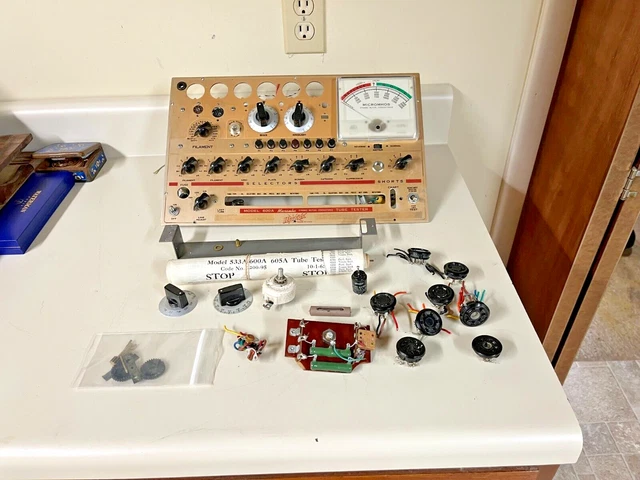 Hickok 600A tube tester For Parts