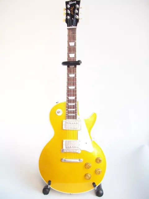 Guitare miniature Axe Heaven Gibson Les Paul Goldtop