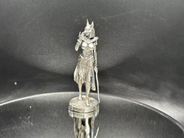 (Presale) 3oz Egyptian Goddess Hand-Poured Silver Art Statue 999 Bar