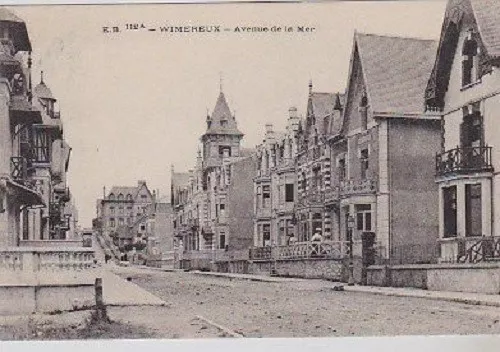 Cpa  --  Wimereux  Avenue De La Mer  232.C