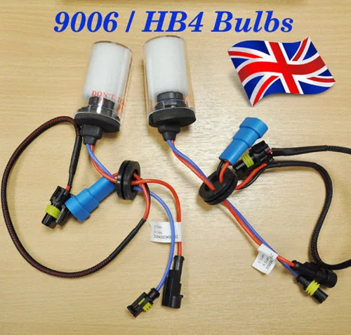 4300K HB4 9006 Xenon HID bulb lamp replacement bulbs lamps ceramic insulation UK