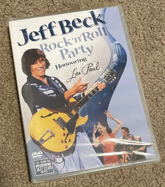 NEW SEALED Jeff Beck Rock 'n' Roll Party Honoring Les Paul DVD 2010 NTSC music