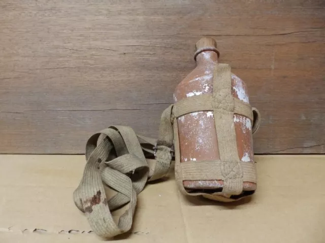 WWII WW2 Old Japanese Army Water bottle canteen From Japan