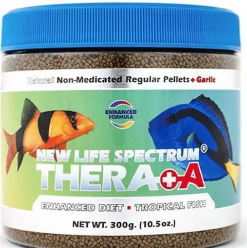 Nuevo pellet hundido regular Life Spectrum Thera+A 300 g alimento para peces tropicales