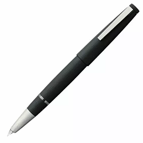 Lamy 2000 Fountain Pen, Black, Extra-Fine Nib (L01-EF)