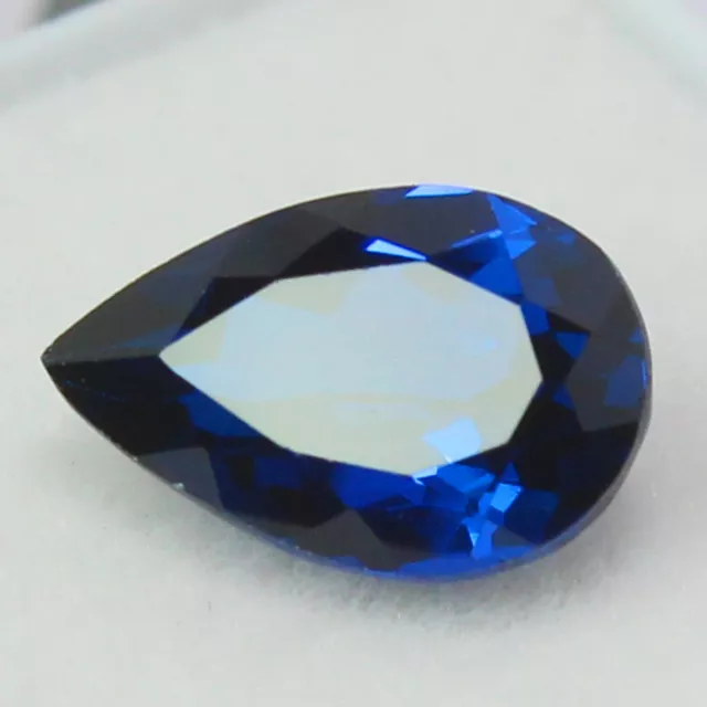 Certified Madagascar Blue Sapphire Natural 2.45 Ct Pear Unheated Loose Gemstones