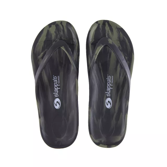 Black Army Arch Support Thongs