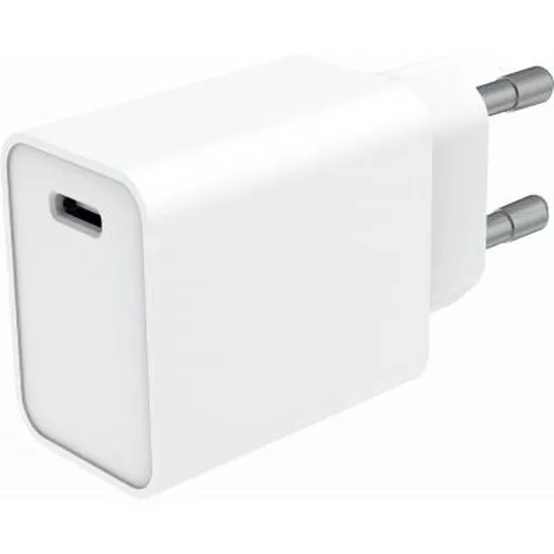 WOW USB C PD 20W Power Delivery Sector Charger, White