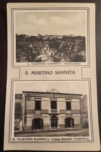 1934 San Martino Sannita (Benevento) - vedutine fotografiche