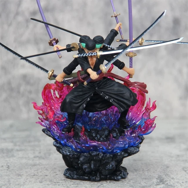 Grande Figurine One Piece - Roronoa Zoro, 30 Cm, PVC - Boîte Scellée, Marque Générique - Neuf