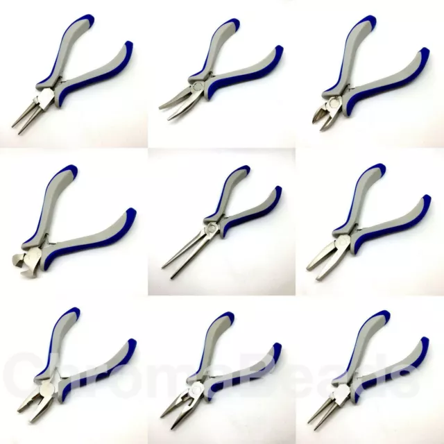 Jewellery Making Pliers & Wire Cutters Set, comfort grip precision craft tool