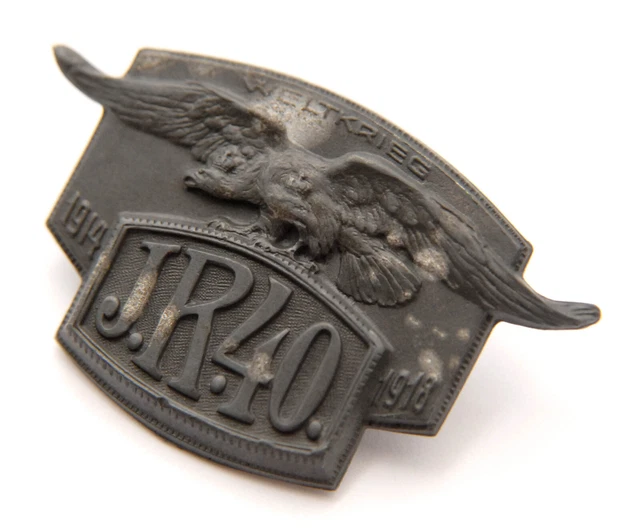 K.u.k. Kappenabzeichen,Abzeichen,Infanterie Regiment 40,kuk cap badge,ww1,italy