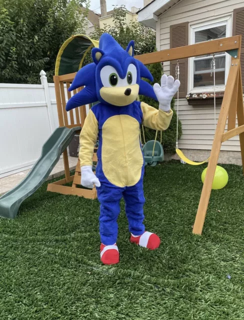 Costume di Sonic the Hedgehog, costume per bambini, costume per bambini,  mascotte di Sonic, costume da festa, costume di Halloween, regalo di  compleanno, diverse dimensioni -  Italia