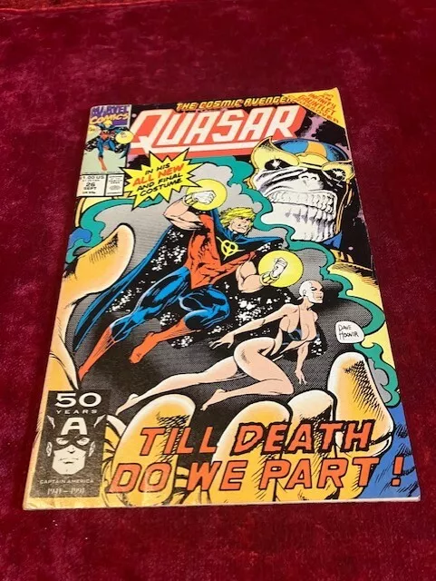 Quasar 26, An Infinity Gauntlet Crossover, Marvel Comics, September 1991