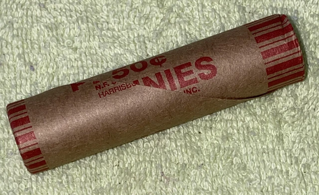 1 US Lincoln Wheat 1C Cent Penny Roll 1909-S/1909 VDB (50 Coins) 40%+ Pre-1940’s 3