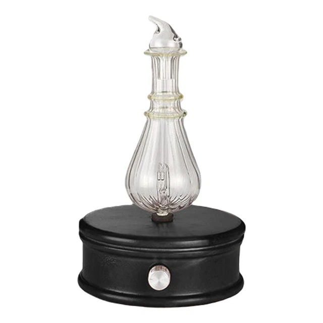 Base En Bois Colorée De Lumière De Nuit De Diffuseur D'huile Essentielle