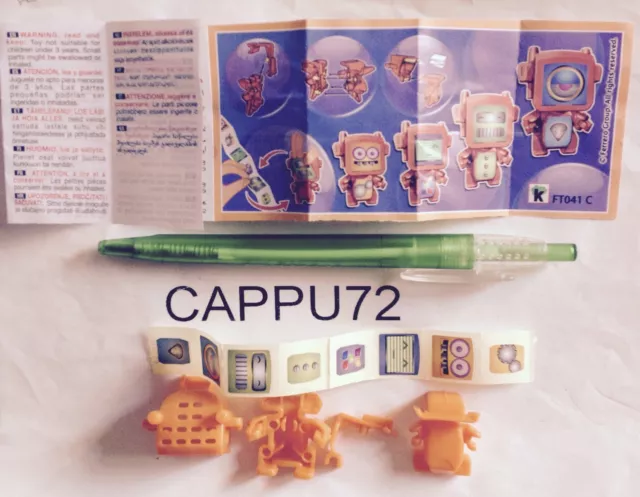 Multifaccia-Arancione + Bpz FT041C ( Eac 03.2015) Kinder sorpresa2015/16 Mixart
