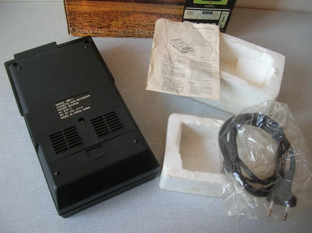 ANCIEN MAGNÉTOPHONE À cassette sondor + boite vintage EUR 19,99 - FR