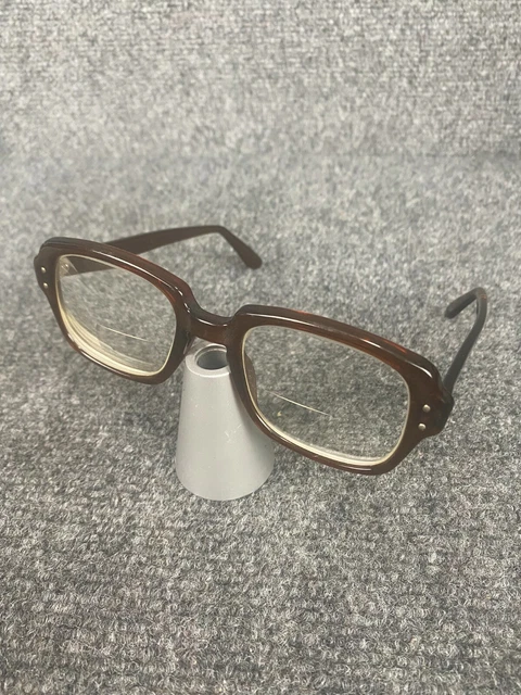USS ROMCO * Circa 1960 Vietnam Military Gov. Issue Eyeglasses 4 3/4 - 6 WOW!