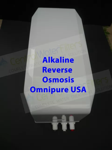 Portable RO Omnipure Alkaline Reverse Osmosis Water Filter System 4 Stage 100GPD