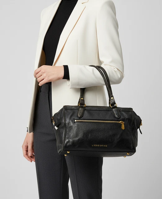 Sac à Bandoulière Unisexe étoile En Toile Noire - Marque STERN Tasche - Dimensions 25x13x26 Cm - Neuf Avec étiquettes