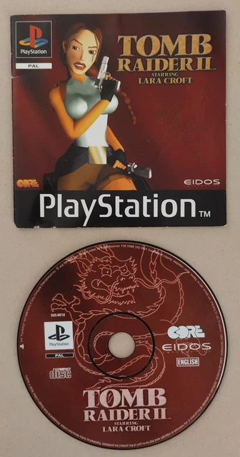 Tomb Raider II 2 - Sony PlayStation 1 PS1 PSX - usage éditorial uniquement Photo Stock - Alamy