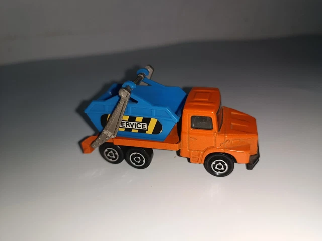 Camion Benne Majorette Scania Vintage - Échelle 1/100 - État Mint (occasion)