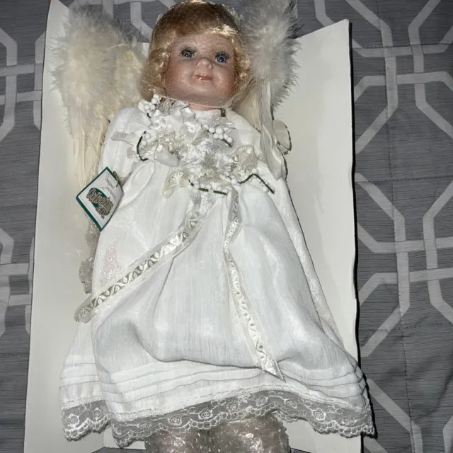 Gabrielle The Heritage Signature Collection Porcelain Angel Doll ~ COA