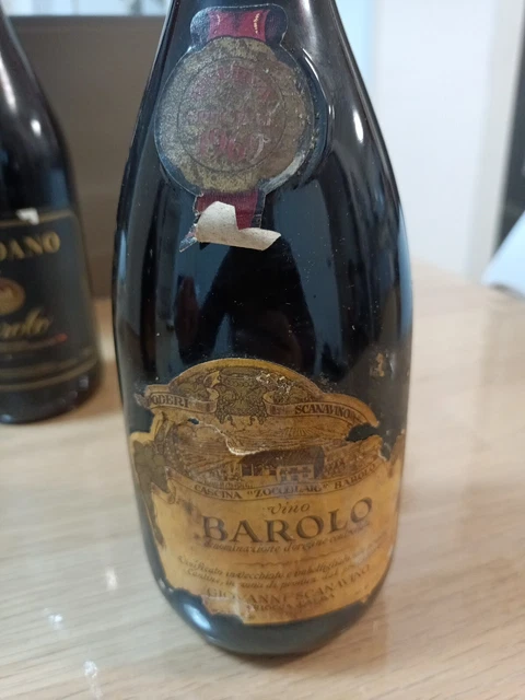 Scanavino Barolo 1969 Cascina Zoccolaio da collezione