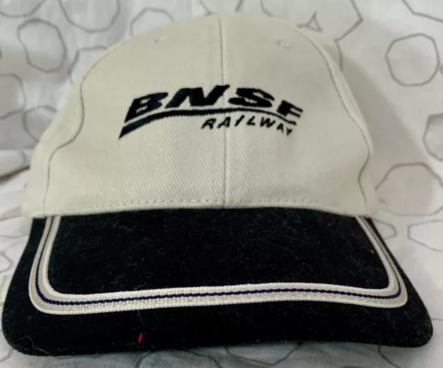 BNSF Railway by Head Shots Cap Embroidered Tan & Black