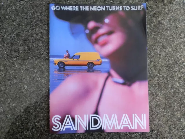 Holden  Hz Sandman  Brochure