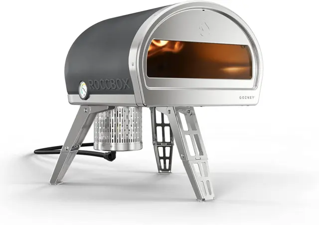 by Gozney Portable Outdoor Pizza Oven - Gas Fired, Fire & Stone Outdoor Pizza Ov