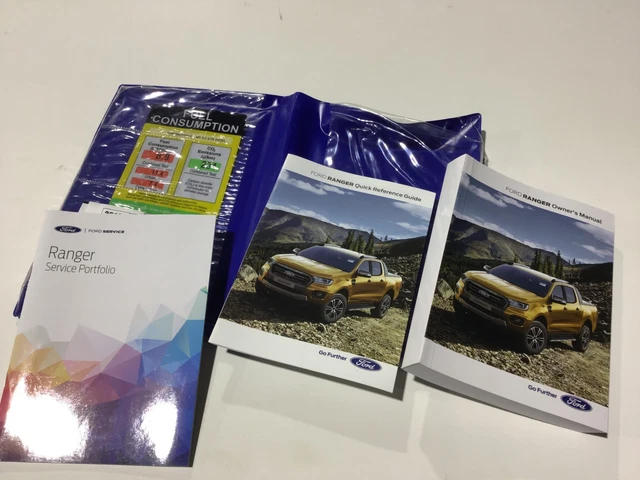 FORD RANGER PY Next Gen RA OWNERS MANUAL AND SERVICE BOOK 2022 Genuine ...