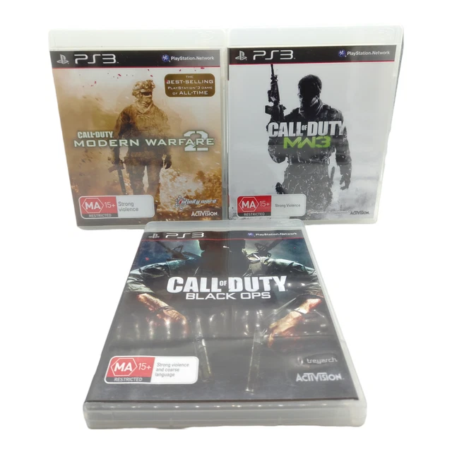 CALL OF DUTY Bundle - Modern Warfare 2 3 MW2 MW3 Black Ops PS3 - FREE ...