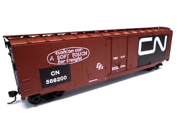 Athearn HO 50' Plug-Door Boxcar was Rock Island, now CN CANADIAN NATIONAL 566200