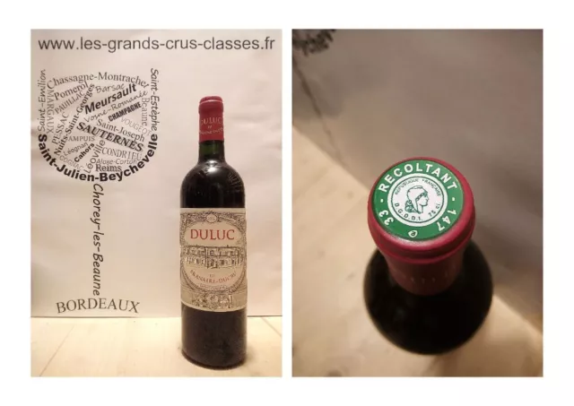 Duluc de Branaire Ducru 2016 - Saint-Julien - Second Vin - 1 x 75 cl - Rouge