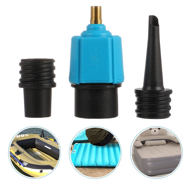 Adaptateur De Valve Pour Pompe - Bateau Pneumatique, Kayak - Embout De Buse Noir