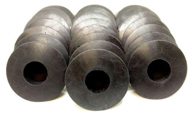 Black Rubber Gladhand Seals 25 PACK | 10028