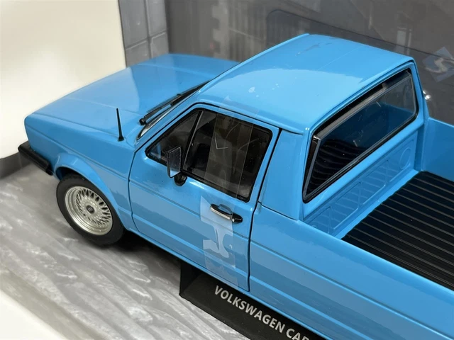 Volkswagen Caddy MK1 1982 Bleu 1:18 Echelle Solido 1803509 5