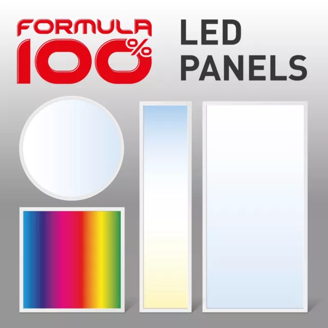 LED Panel 30x30 60x60 62x62 120x30 120x60 Deckenleuchte WW/NW/KW/RGBCCT Ecolicht