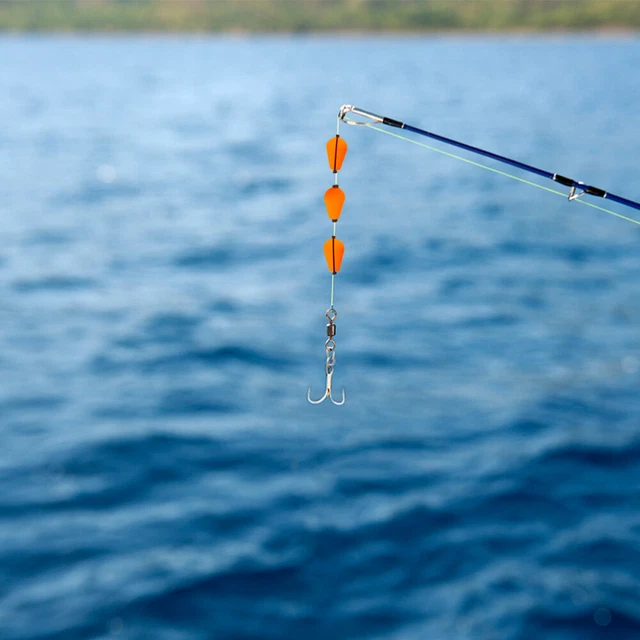 6 Indicatori Di Pesca A Mosca A Forma Di Oliva | Galleggianti In Schiuma Giallo Fluorescenti - Foto 6